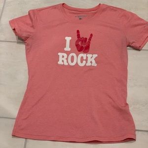 I rock running t-shirt - XS